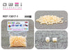 BEADS PLASTICO DE MANUELIDAD 300U12u/c