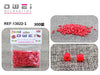 BEADS PLASTICO DE MANUELIDAD 300U12u/c