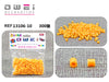 BEADS PLASTICO DE MANUALIDAD 300U12u/c