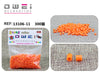 BEADS PLASTICO DE MANUALIDAD 300U12u/c