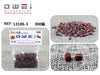 BEADS PLASTICO DE MANUALIDAD 300U12u/c