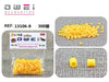 BEADS PLASTICO DE MANUALIDAD 300U12u/c