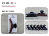 PINZA PELO CRISTAL12u/c