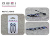 BB CLIP 4.5CM CRISTAL12u/c