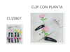 CLIP CON PLANTAS12u/c