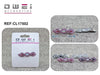 CLIP CON CRISTALES12u/c