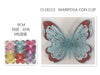 MARIPOSA CON CLIP24u/c
