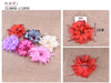 BROCHE/CLIP DE FLOR TELA12u/c