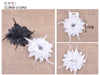 BROCHE/CLIP DE FLOR TELA12u/c