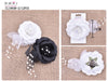 BROCHE/CLIP DE FLOR TELA12u/c