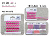 CINTA DECORATIVA DE TELA 1.3CM*2M24u/c