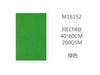 FIELTRO 40*60 COLOR VERDE BOSQUE12u/c