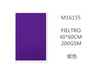 FIELTRO 40*60 COLOR MORADO12u/c