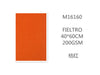 FIELTRO 40*60 COLOR NARANJA12u/c