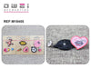 BROCHE JUEGO 3 EN 112u/c