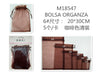 ① BOLSA ORGANZA 20*30CM 5PCS12u/c