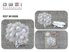 ①FLOR MANUALIDAD12u/c
