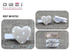 ①PINZA DE MADERA CON CORAZON12u/c