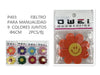 FLOR DE FIELTRO24u/c