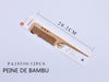 PEINE DE BAMBU12u/c
