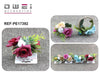 BRAZALETE CON FLOR12u/c