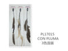 PLUMA DE DIADEMA PARA FIESTA12u/c
