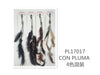 PLUMA DE DIADEMA PARA FIESTA12u/c